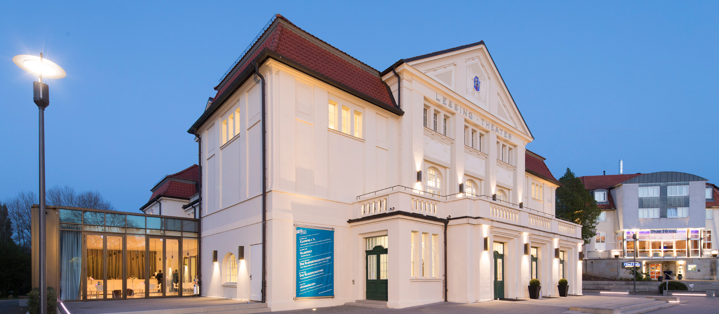 Außenansicht des Lessingtheater Wolfenbüttel